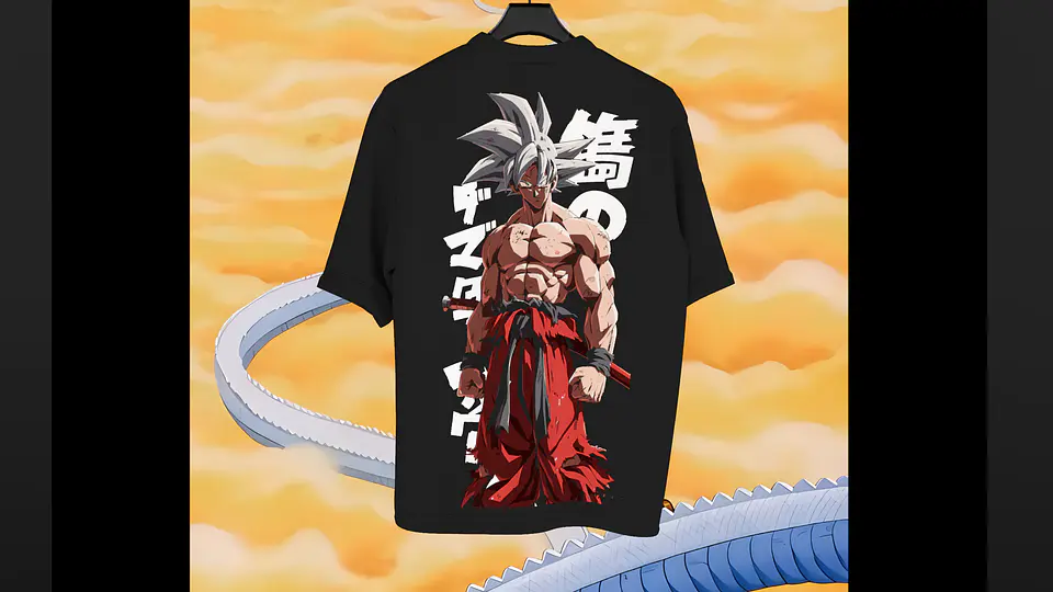 DRAGON BALL - GOKU ULTRA INSTINTO AND MILK 4