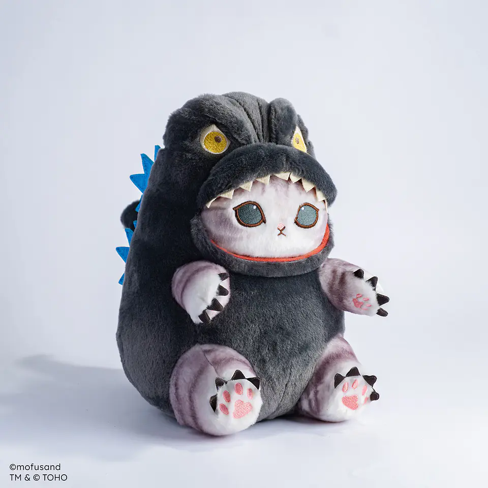 Peluche coleccionable de Godzilla -Mofusand 3