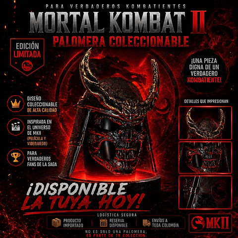PALOMERA MORTAL COMBAT ll / SHAO KAHN.