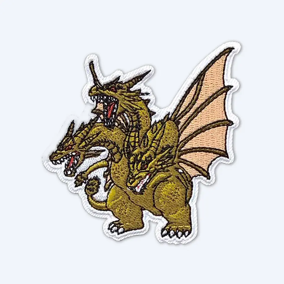KING GHIDORAH PARCHE BORDADO 1