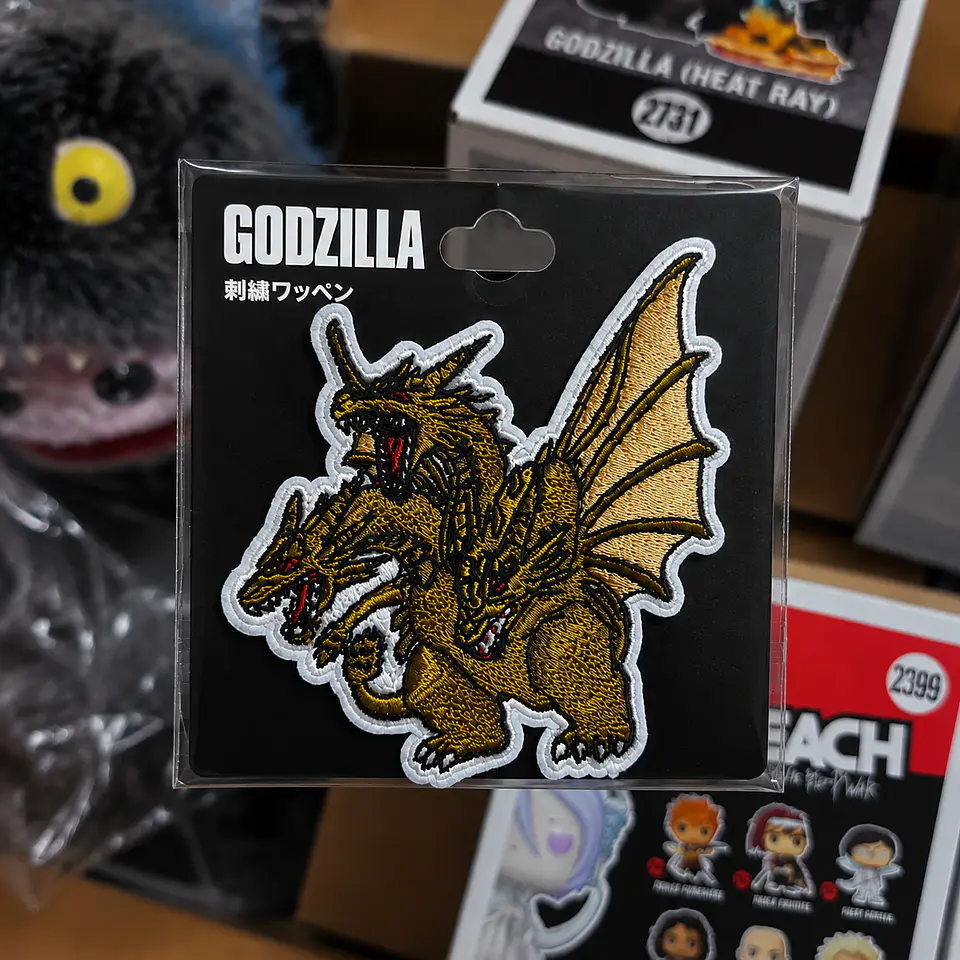 KING GHIDORAH PARCHE BORDADO 2