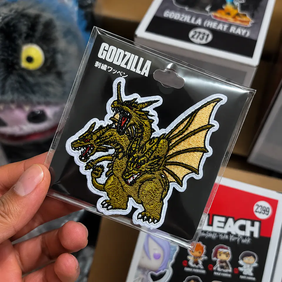KING GHIDORAH PARCHE BORDADO 3