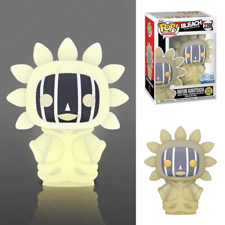 FUNKO POP  BLEACH ‼️- MAYURI KUROTSUCHI ( GLOWS IN THE DARK ) 3