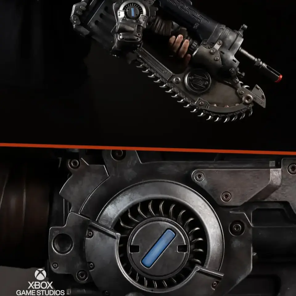 GEARS OF WAR | Prototype Lancer Replica 1:1 11
