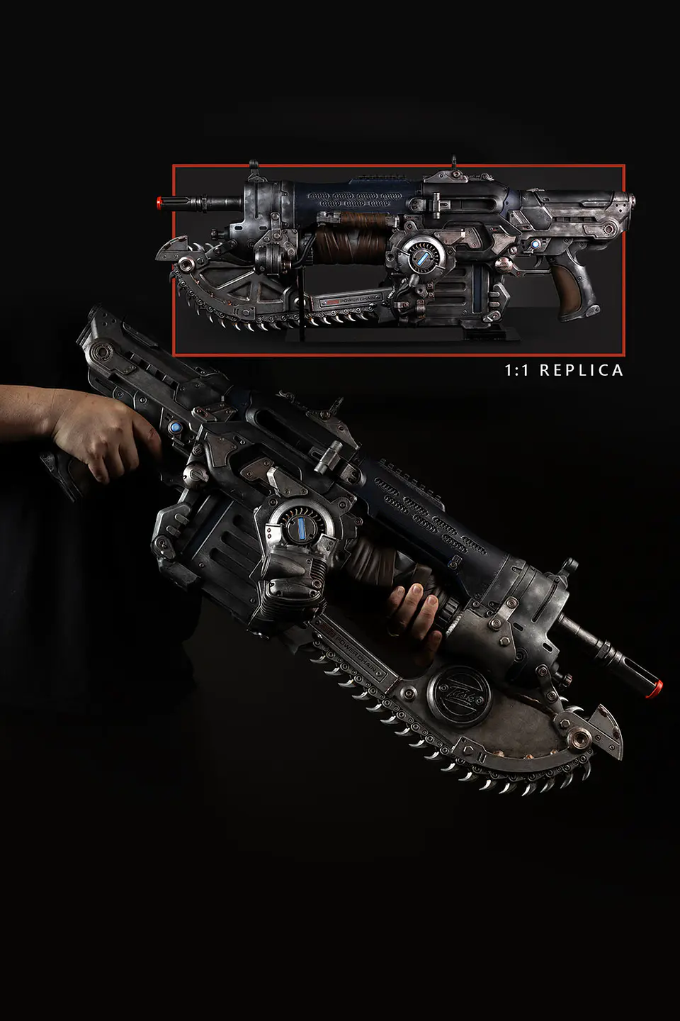 GEARS OF WAR | Prototype Lancer Replica 1:1 3