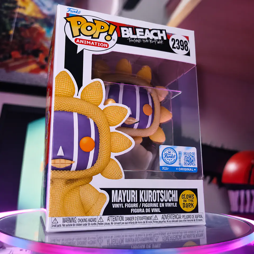 FUNKO POP  BLEACH ‼️- MAYURI KUROTSUCHI ( GLOWS IN THE DARK ) 1