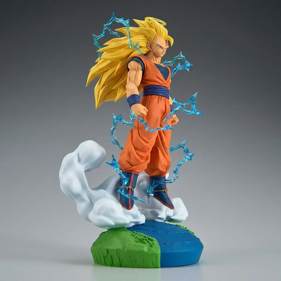 Banpresto - Dragon Ball Z - Figura coleccionable de Super Saiyan 3 Son Goku - PREVENTA 4