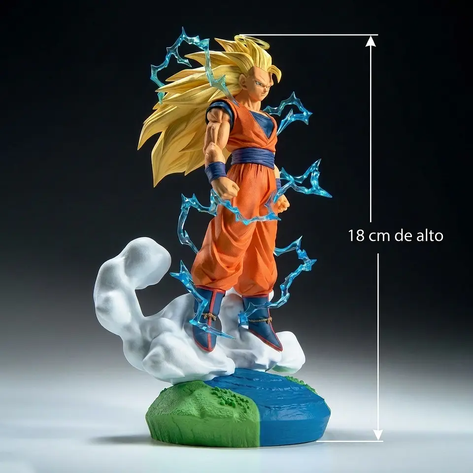 Banpresto - Dragon Ball Z - Figura coleccionable de Super Saiyan 3 Son Goku - PREVENTA 1