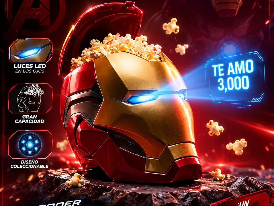 IRON MAN CASCO
