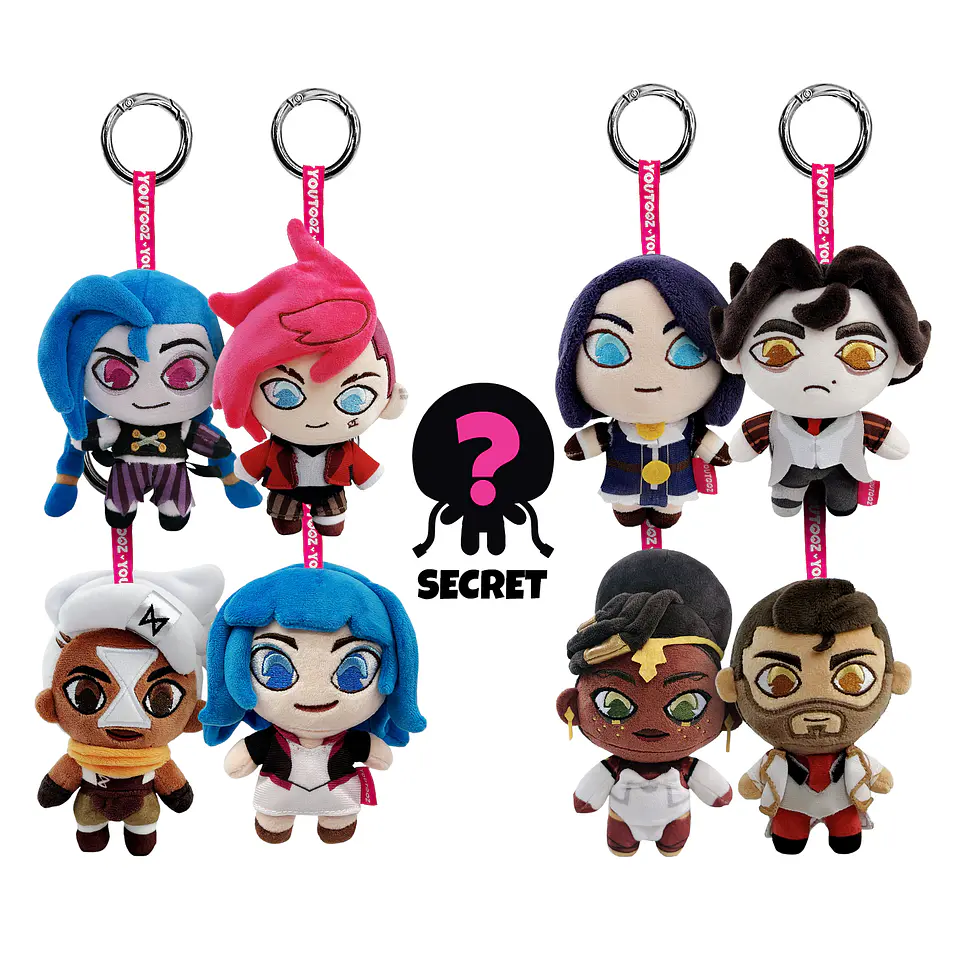BLIND BOX ARCANE — PLUSH KEYCHAINS - PREVENTA 2
