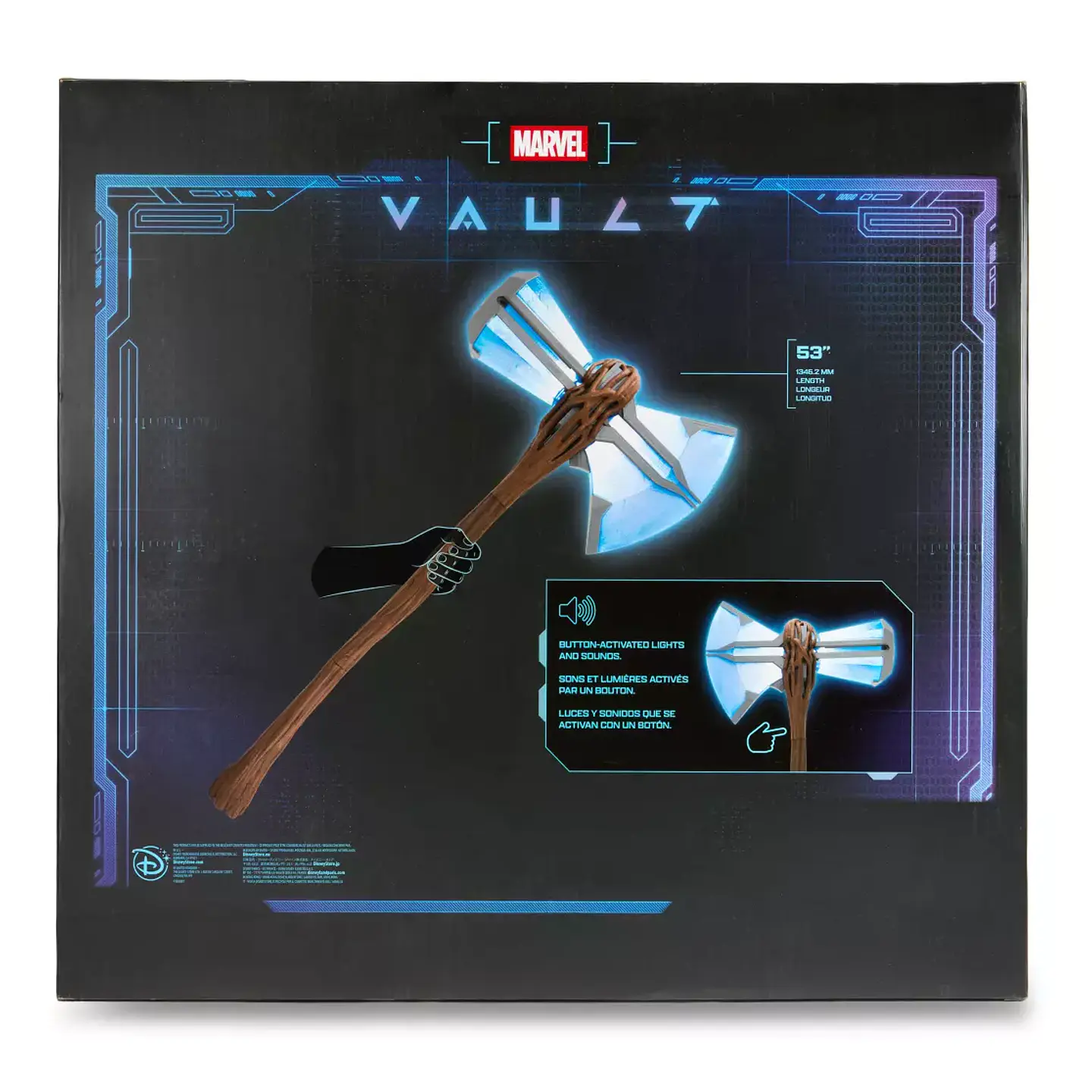 HACHA THOR STORMBREAKER CON EFECTOS DE LUZ Y SONIDO - PREVENTA 2