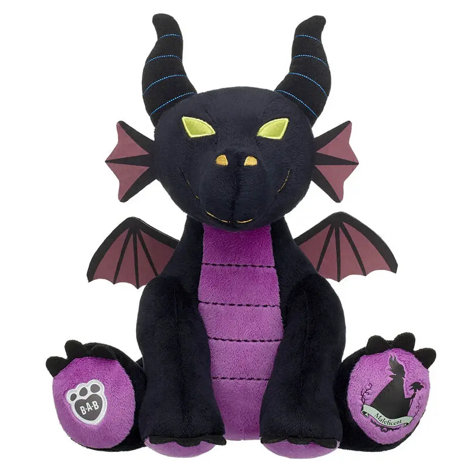 DISNEY VILLAINS MALEFICENT DRAGON PLUSH 4