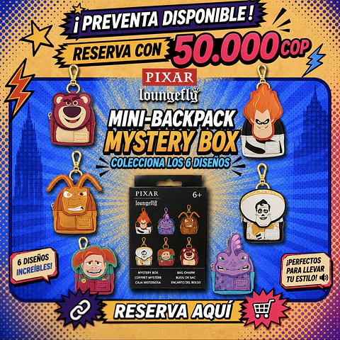 MINI-BACKPACK VILLAINS