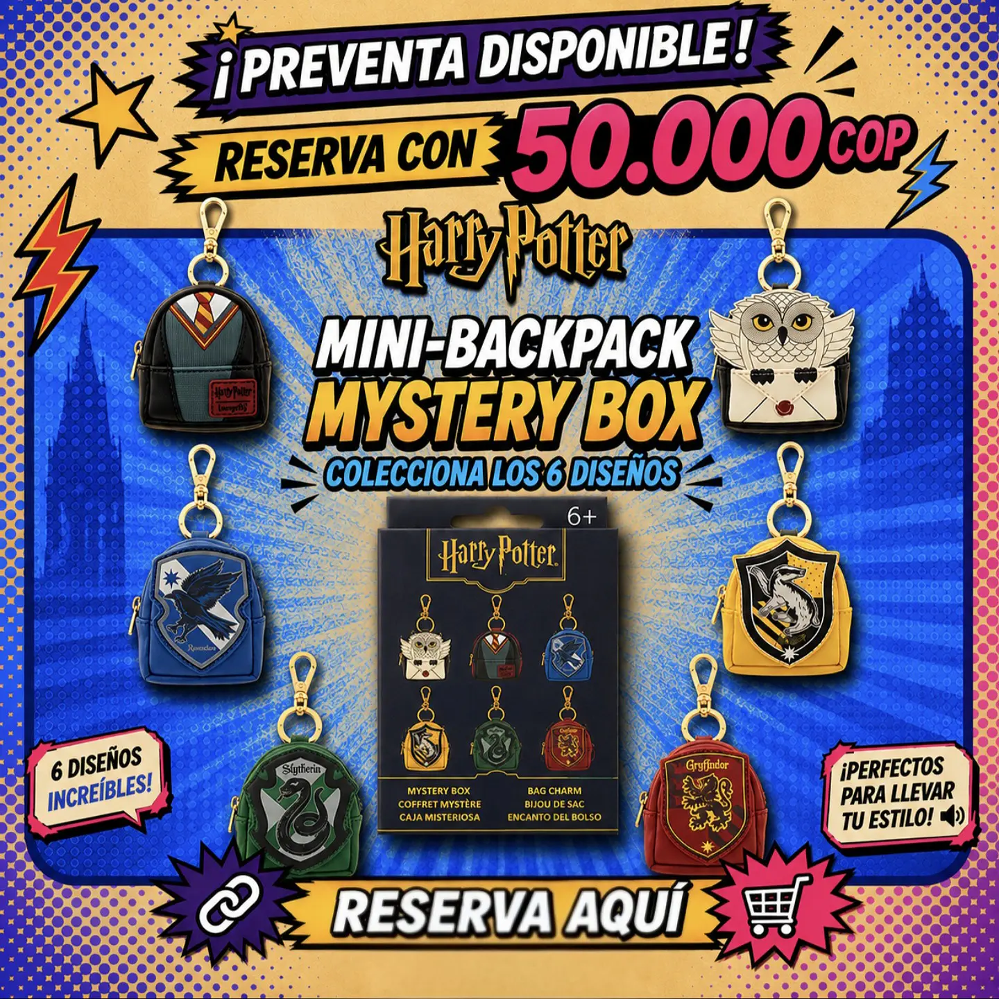 MINI-BACKPACK HARRY POTTER 1