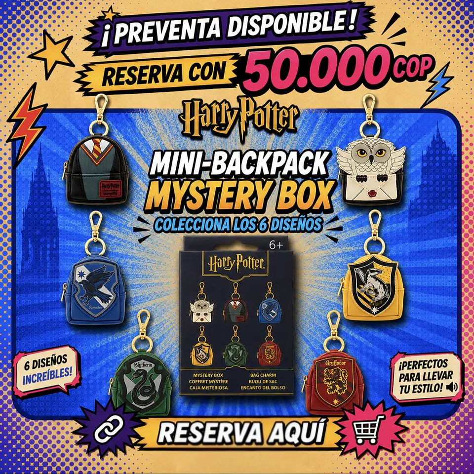MINI-BACKPACK HARRY POTTER 1