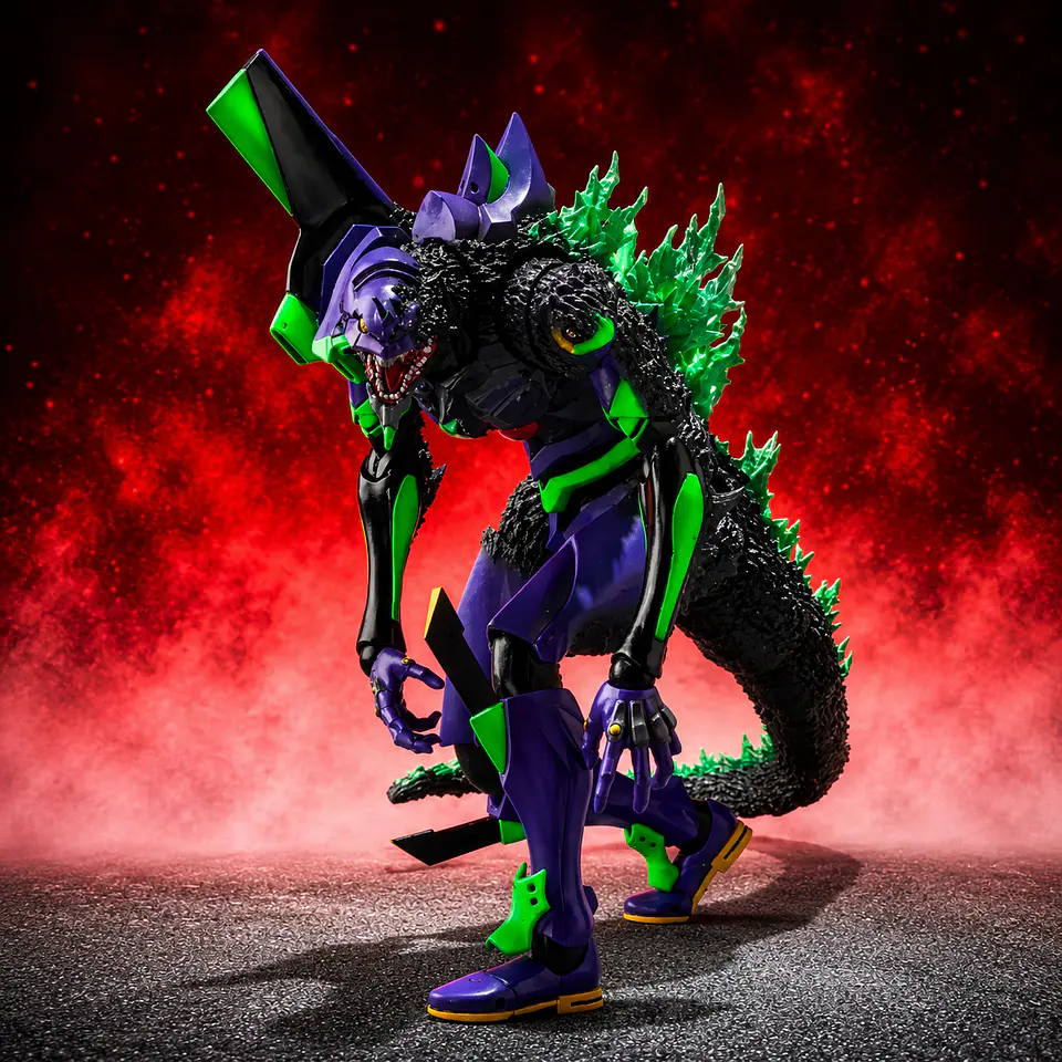 Godzilla vs. Evangelion - S.H.Monsterarts - PREVENTA 2