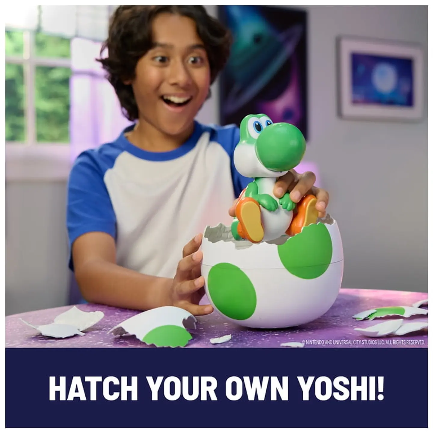 FIGURA INTERACTIVA HATCHIN’ YOSHI - PREVENTA 2