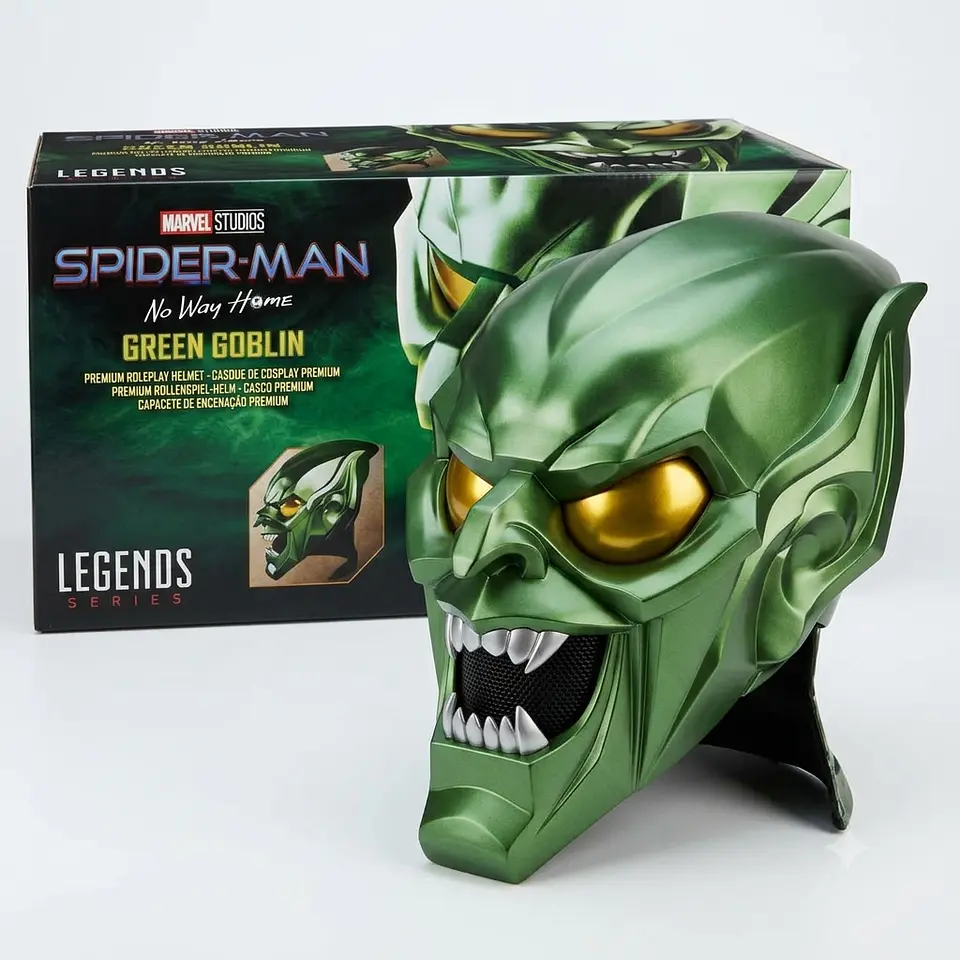 SPIDER-MAN: NO WAY HOME GREEN GOBLIN ESCALA 1:1 CASCO PORTATIL - PREVENTA 1