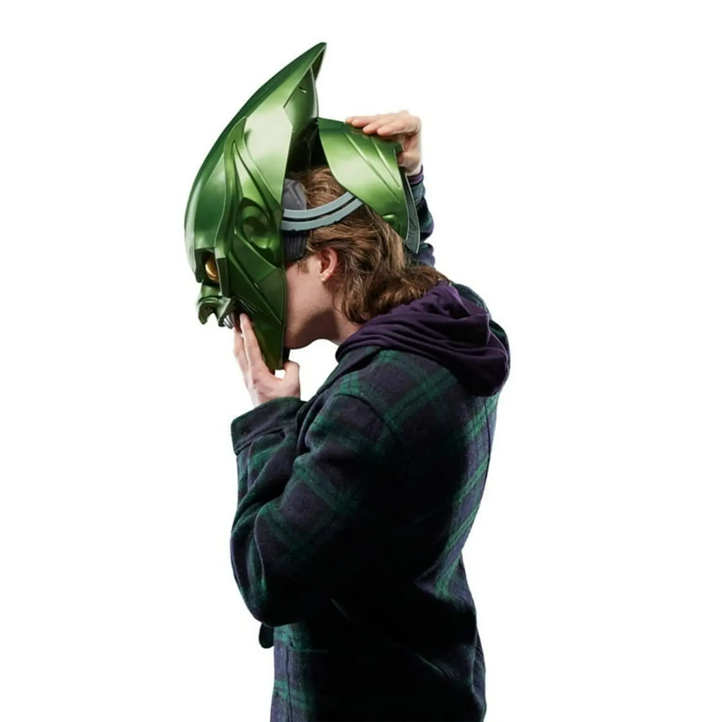 SPIDER-MAN: NO WAY HOME GREEN GOBLIN ESCALA 1:1 CASCO PORTATIL - PREVENTA 5