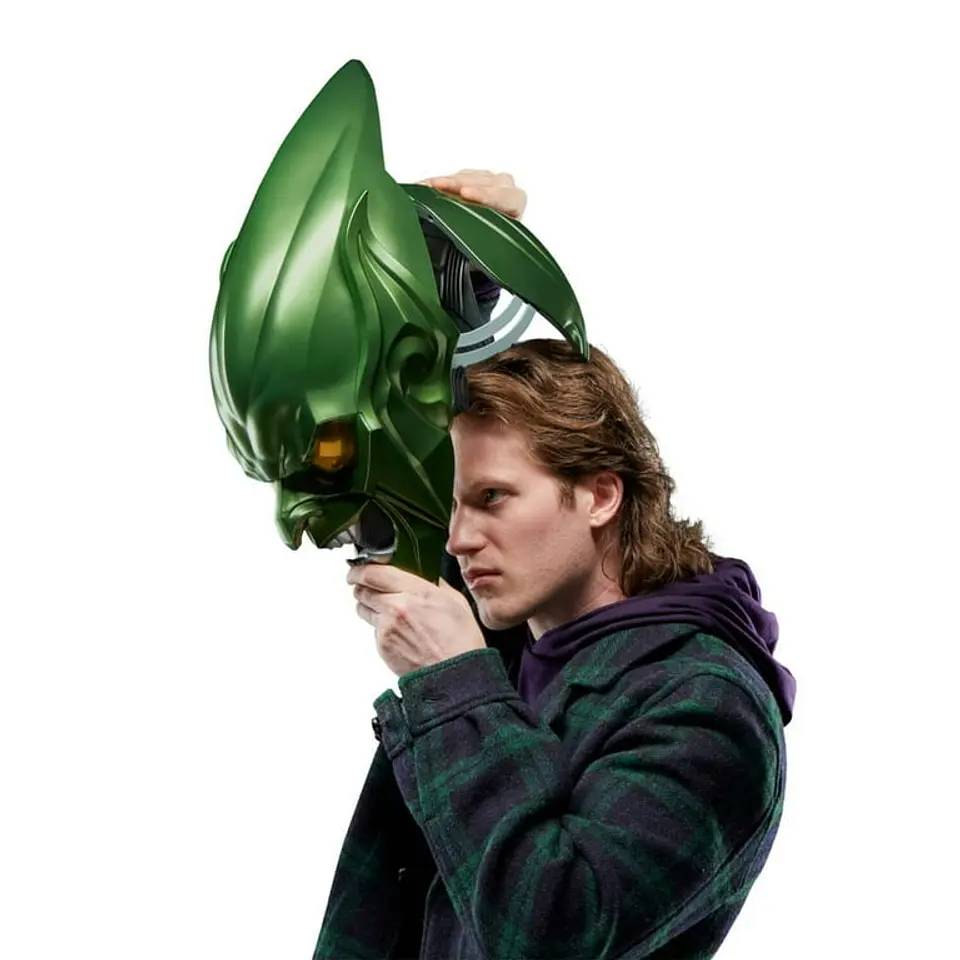 SPIDER-MAN: NO WAY HOME GREEN GOBLIN ESCALA 1:1 CASCO PORTATIL - PREVENTA 7