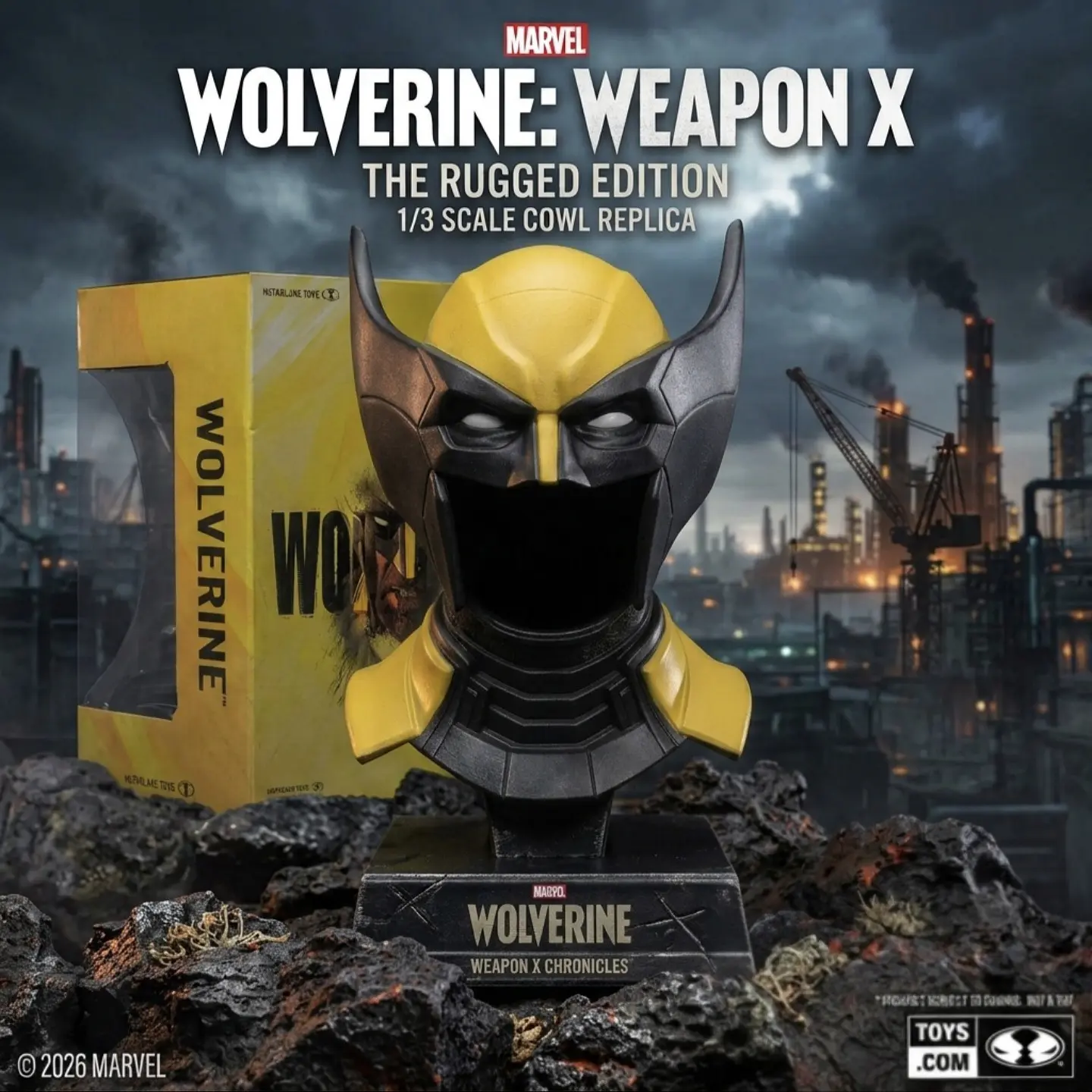  WOLVERINE 1:3 COWL REPLICA / MARVEL - PREVENTA  1