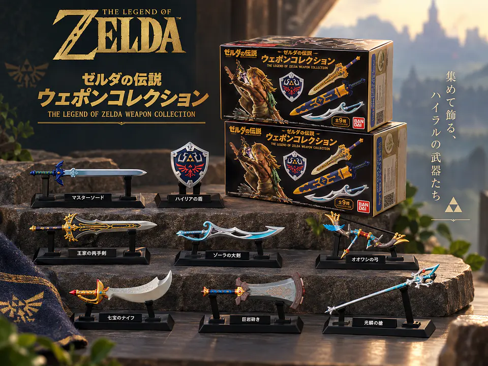 CAJA MISTERIOSA / THE LEGEND OF ZELDA - PREVENTA 1