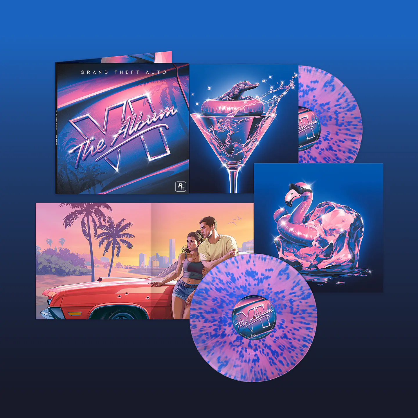 VINILOS EDICION ESPECIAL GTA Vl - GTA - PREVENTA 2