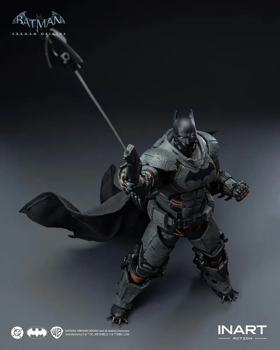 FIGURA BATMAN XE SUIT ARKHAM ORIGINS ESCALA 1/12 INART - PREVENTA 4