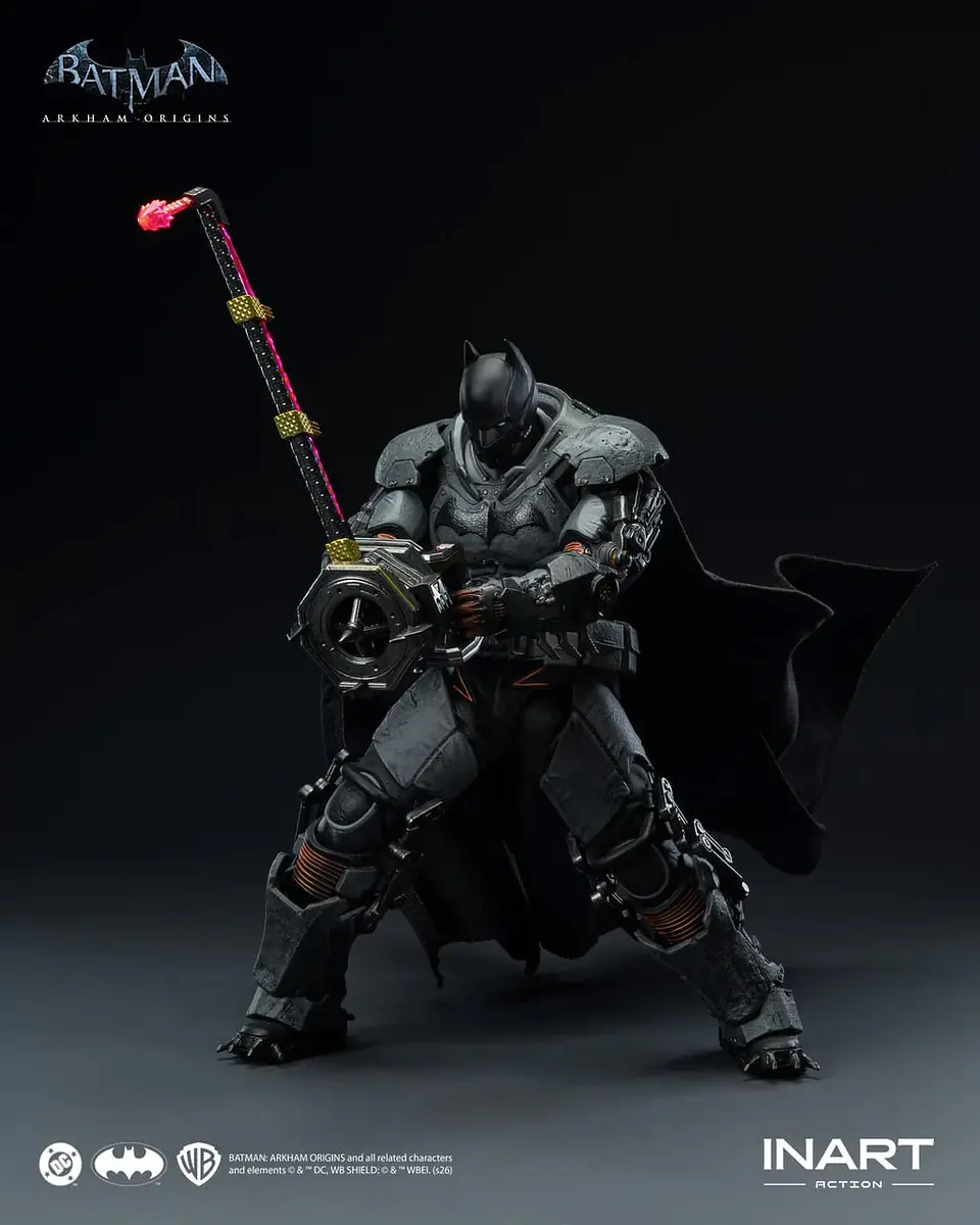 FIGURA BATMAN XE SUIT ARKHAM ORIGINS ESCALA 1/12 INART - PREVENTA 9