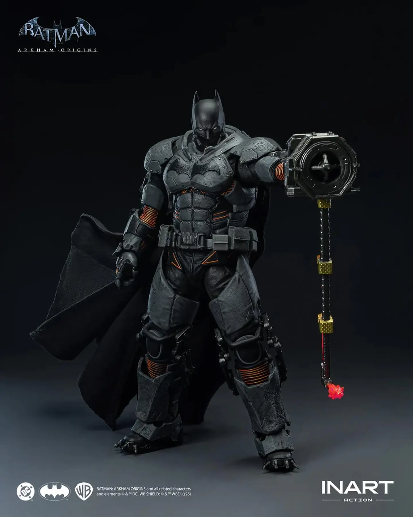 FIGURA BATMAN XE SUIT ARKHAM ORIGINS ESCALA 1/12 INART - PREVENTA 10