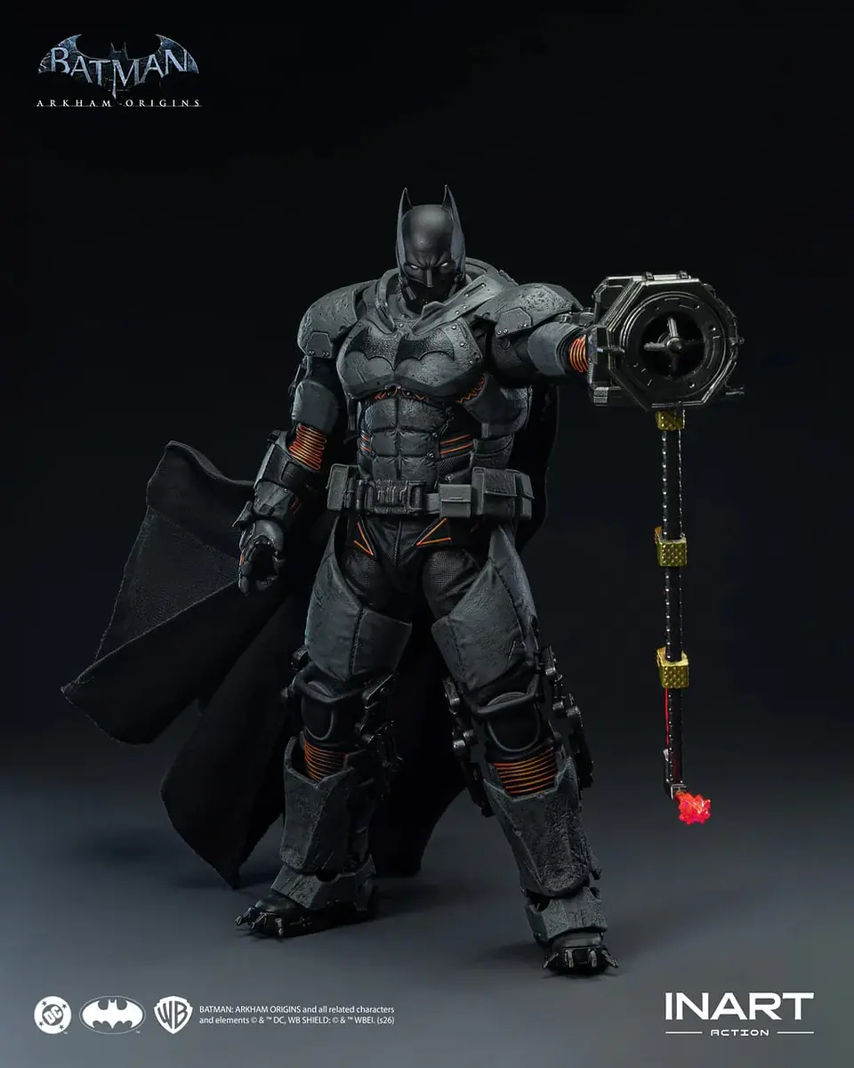 FIGURA BATMAN XE SUIT ARKHAM ORIGINS ESCALA 1/12 INART - PREVENTA 10