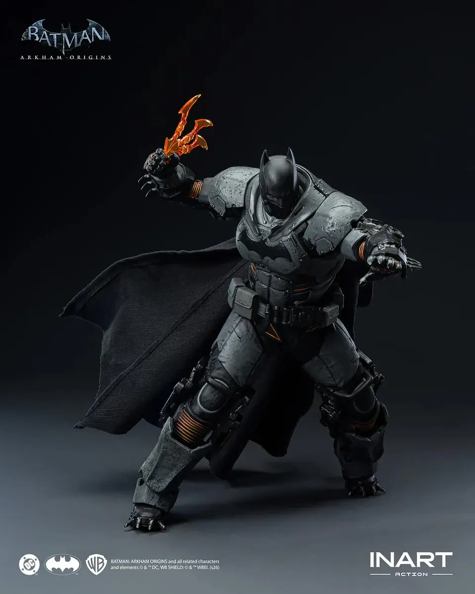 FIGURA BATMAN XE SUIT ARKHAM ORIGINS ESCALA 1/12 INART - PREVENTA 11