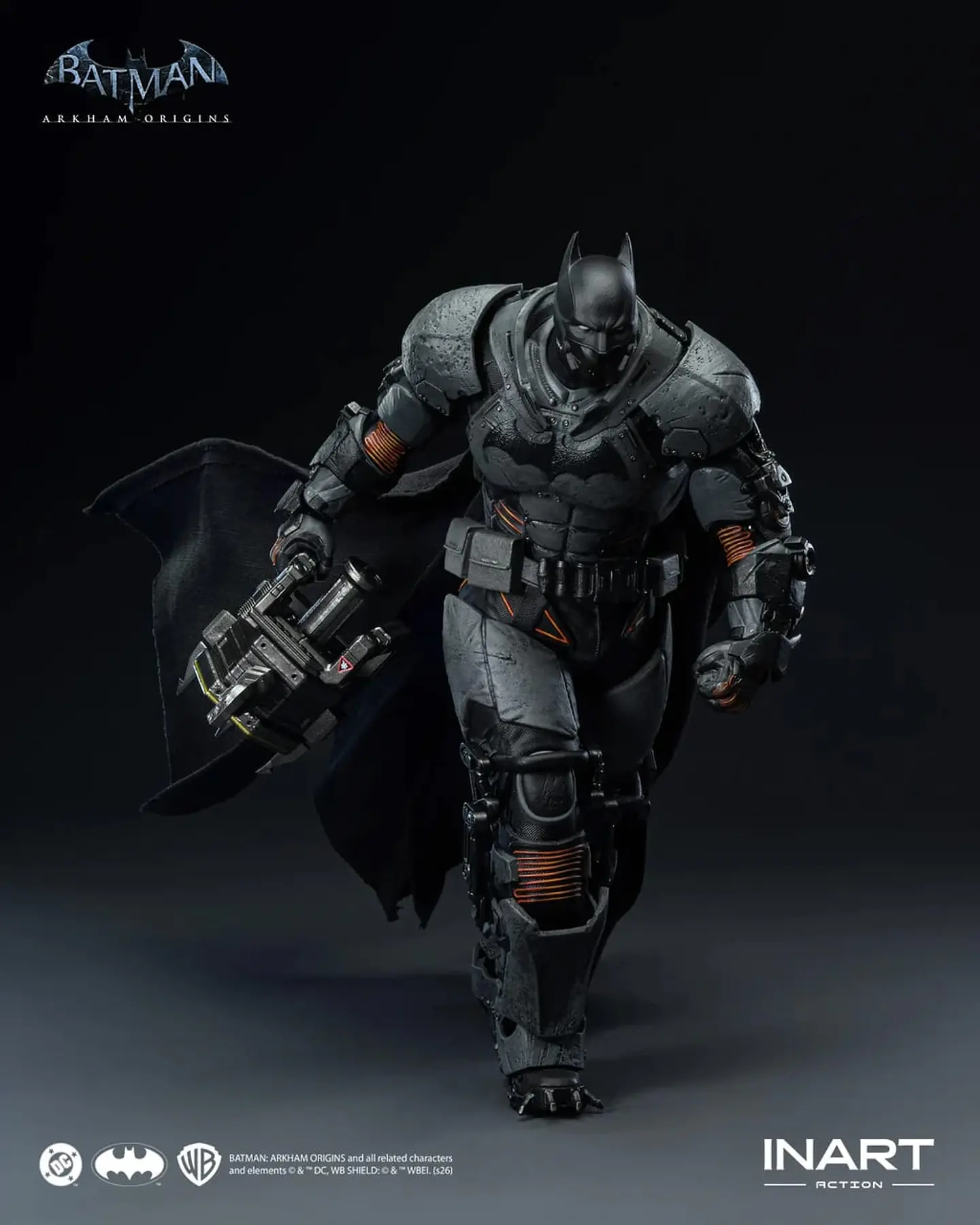 FIGURA BATMAN XE SUIT ARKHAM ORIGINS ESCALA 1/12 INART - PREVENTA 12