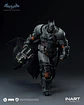 FIGURA BATMAN XE SUIT ARKHAM ORIGINS ESCALA 1/12 INART - PREVENTA - Miniatura 12
