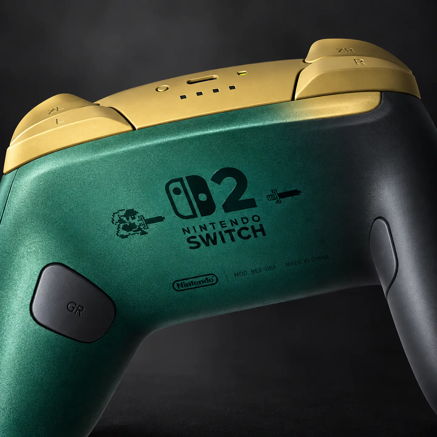CONTROLLER THE LEGEND OF ZELDA™ – 40TH ANNIVERSARY EDITION / NINTENDO SWITCH 2 PRO  3