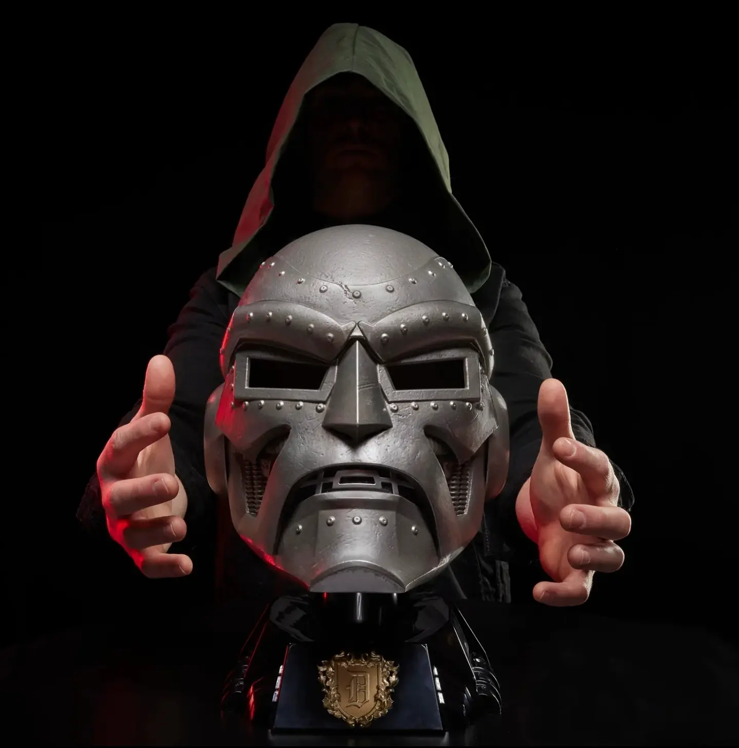  DOCTOR DOOM  HELMET  WITH HOOD 4