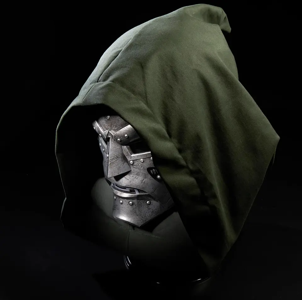  DOCTOR DOOM  HELMET  WITH HOOD 6