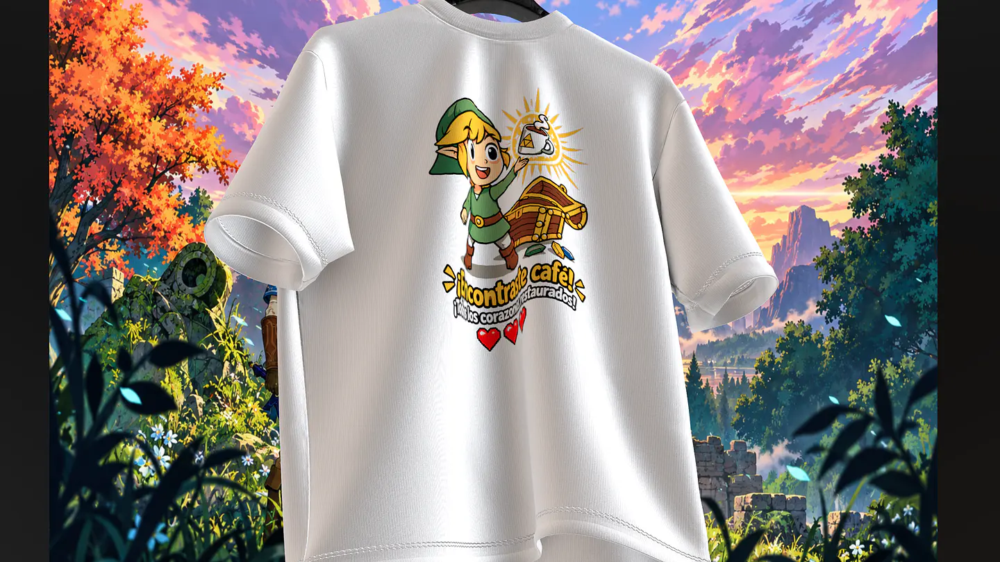 THE LEGEND OF THE ZELDA - ENCONTRASTE CAFE ! -- ¡ TODOS LOS CORAZONES RESTAURADOS ! 2