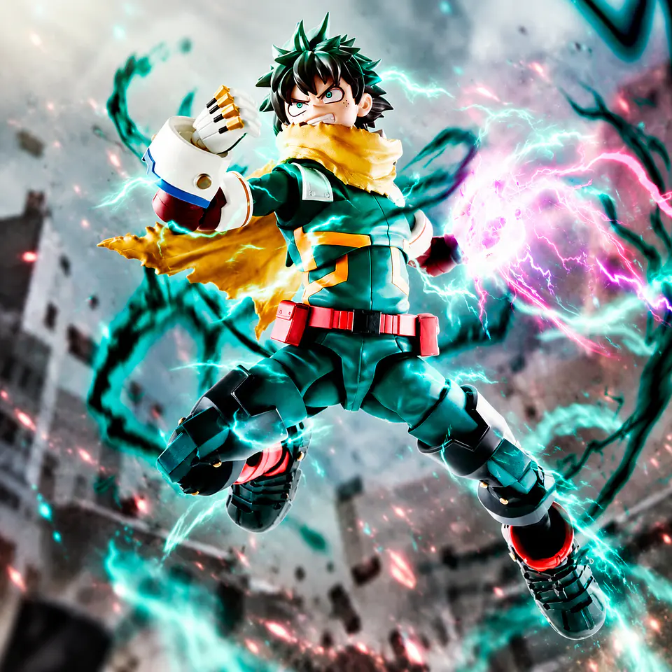 MY HERO ACADEMIA - FIGURA DE ACCIÓN IZUKU MIDORIYA ( DEKU ) S.H.FIGUARTS 2
