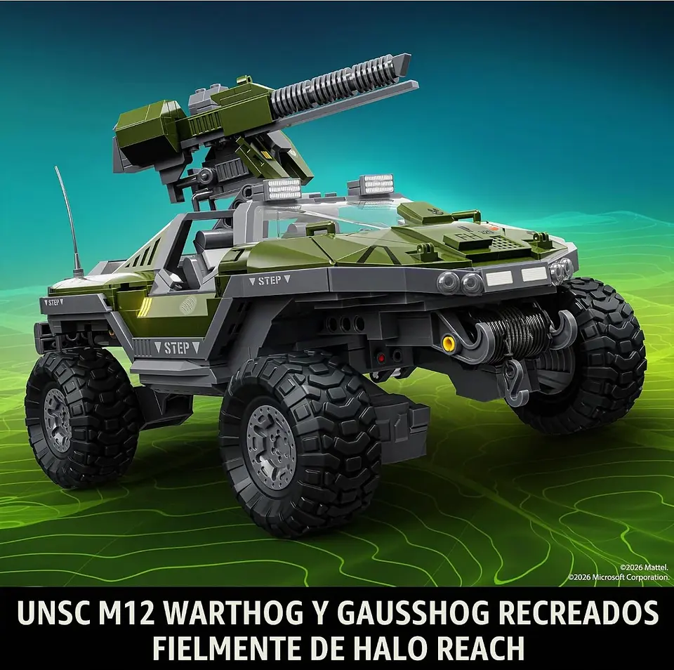 MATTEL BRICK SHOP × HOT WHEELS × HALO - PREVENTA 4