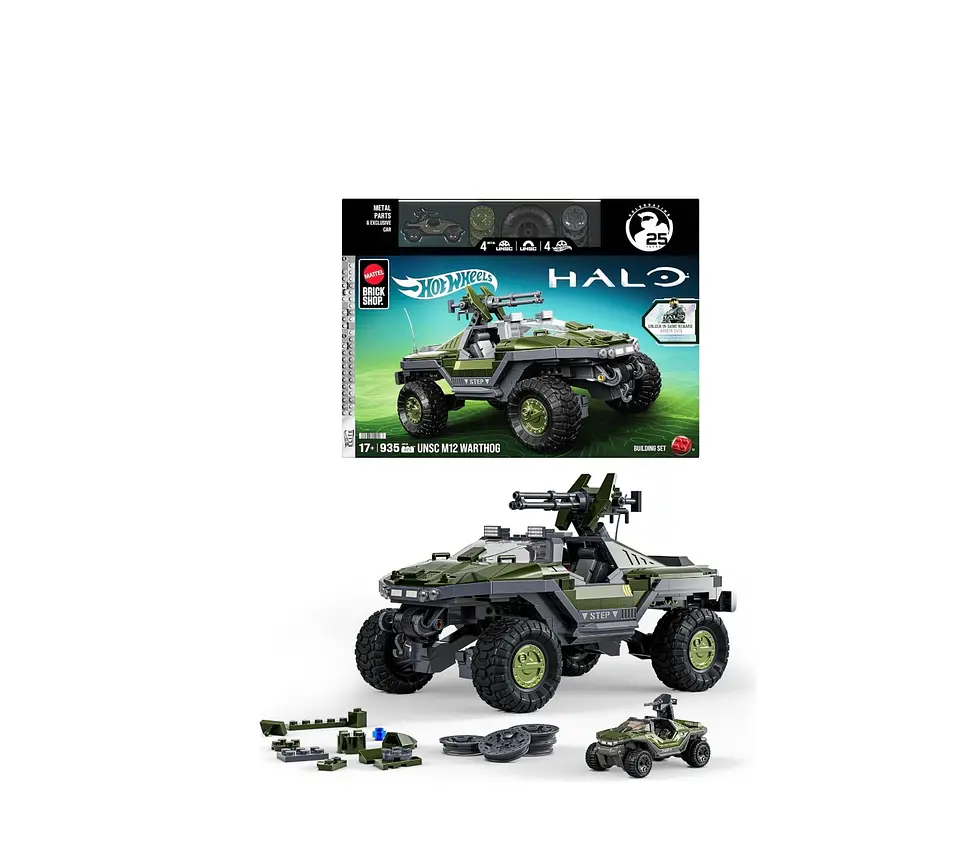 MATTEL BRICK SHOP × HOT WHEELS × HALO - PREVENTA 6