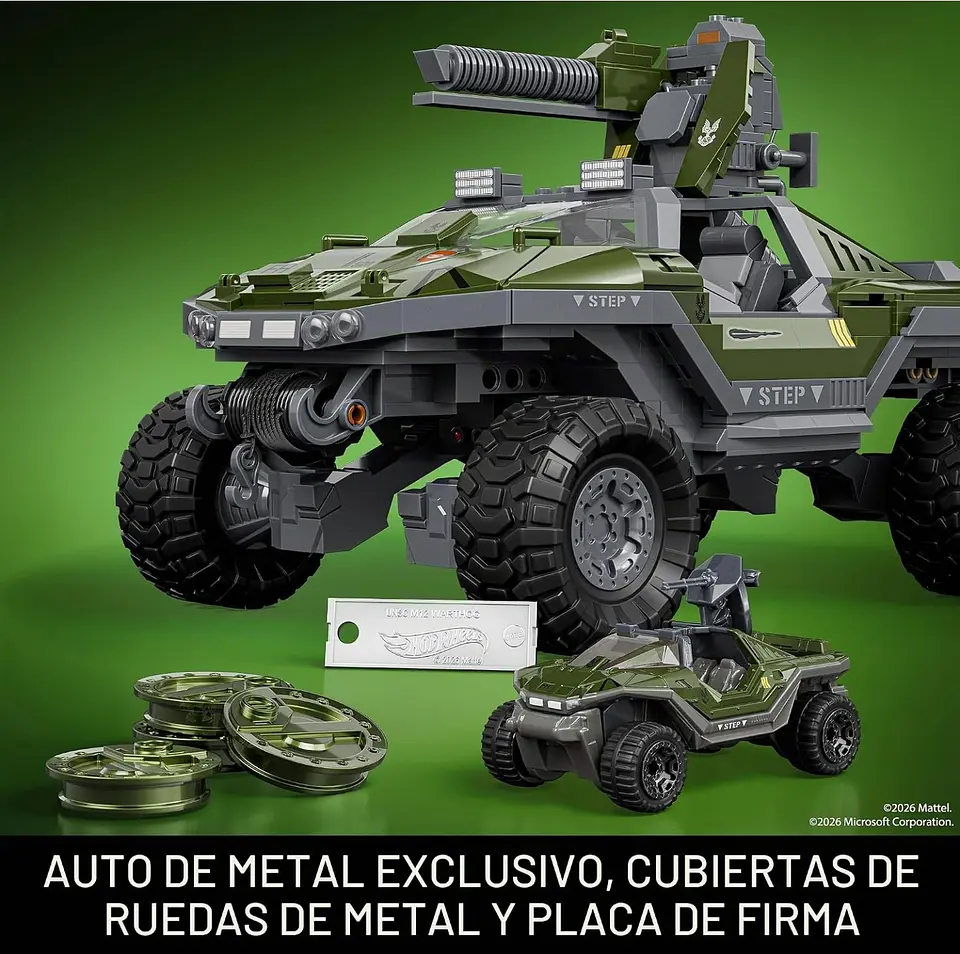 MATTEL BRICK SHOP × HOT WHEELS × HALO - PREVENTA 3
