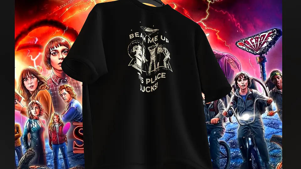 STRANGER THINGS BEAM ME UP... 2