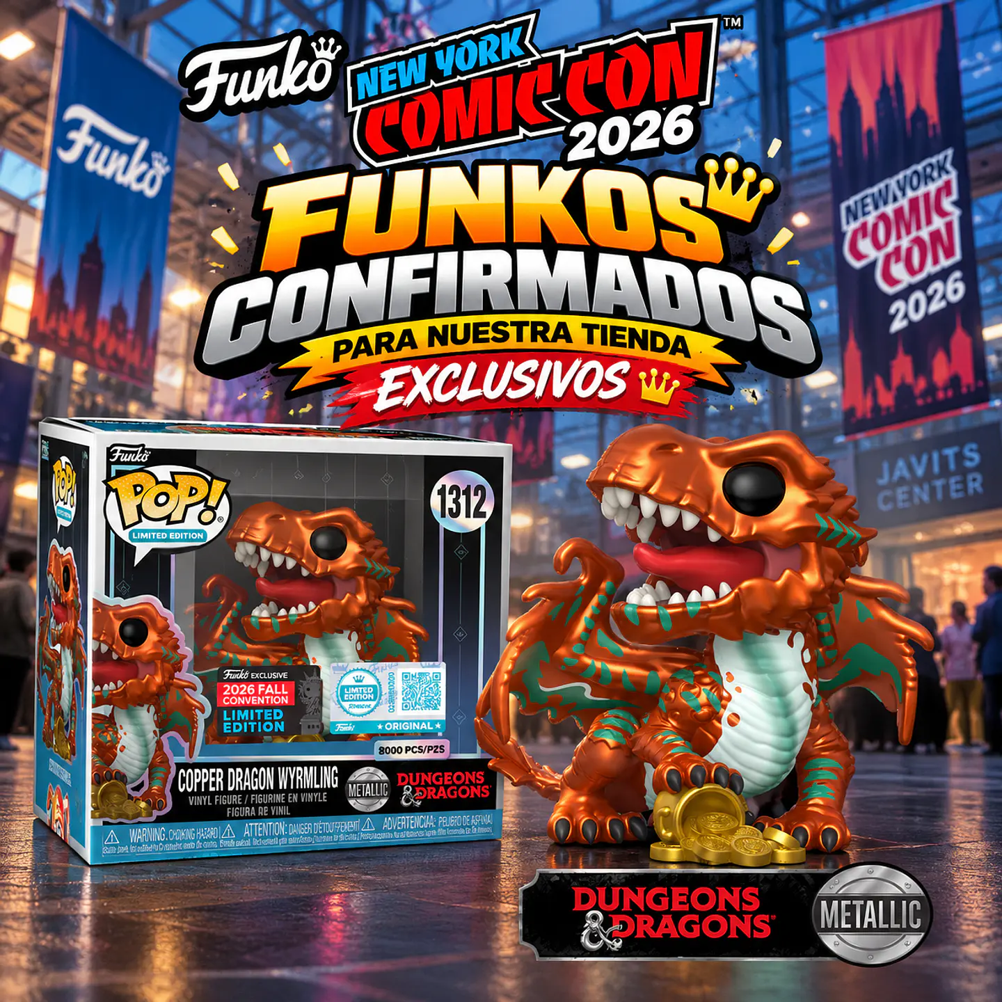 FUNKO POP ! COMIC-CON NYCC 2026 - PREVENTA 2