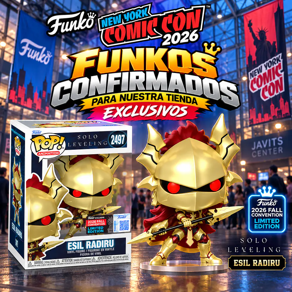 FUNKO POP ! COMIC-CON NYCC 2026 - PREVENTA 8