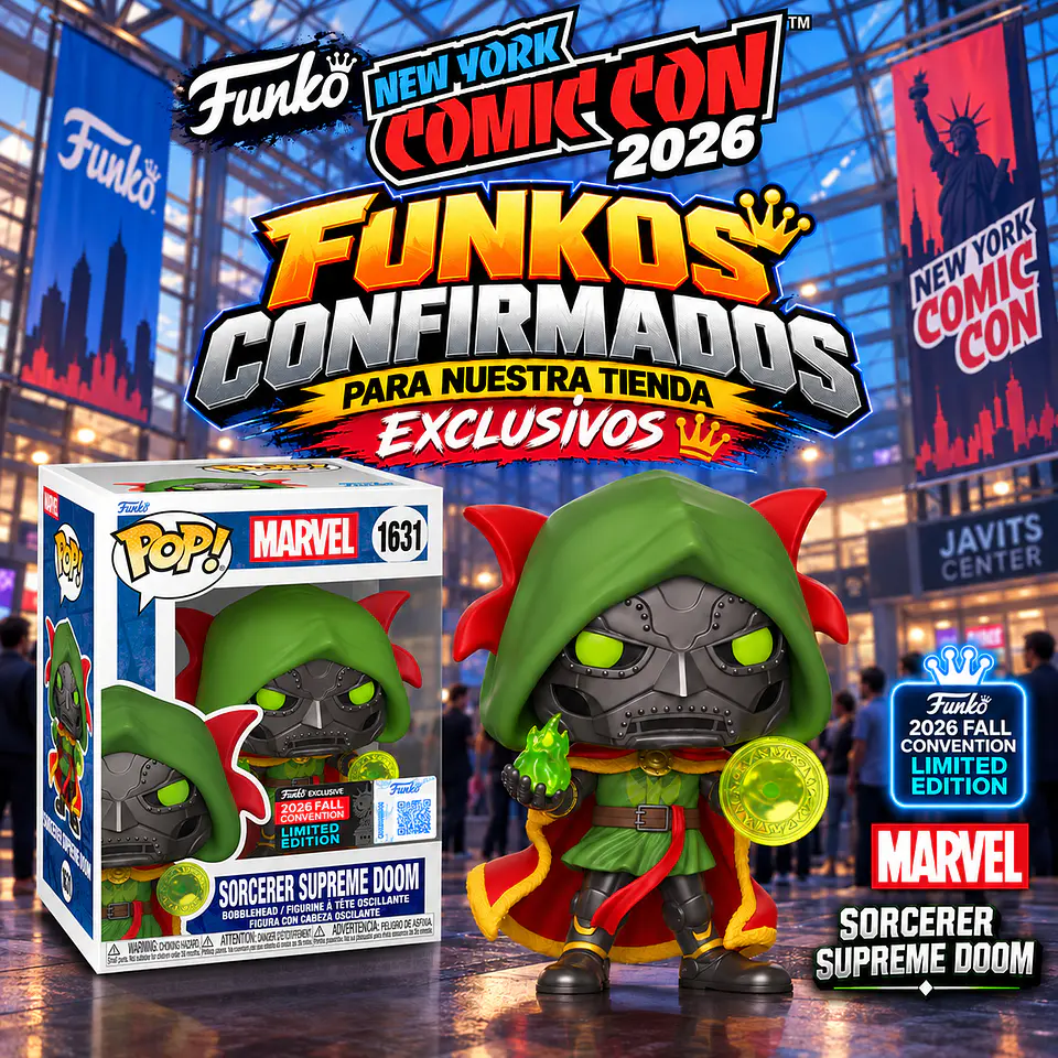 FUNKO POP ! COMIC-CON NYCC 2026 - PREVENTA 5
