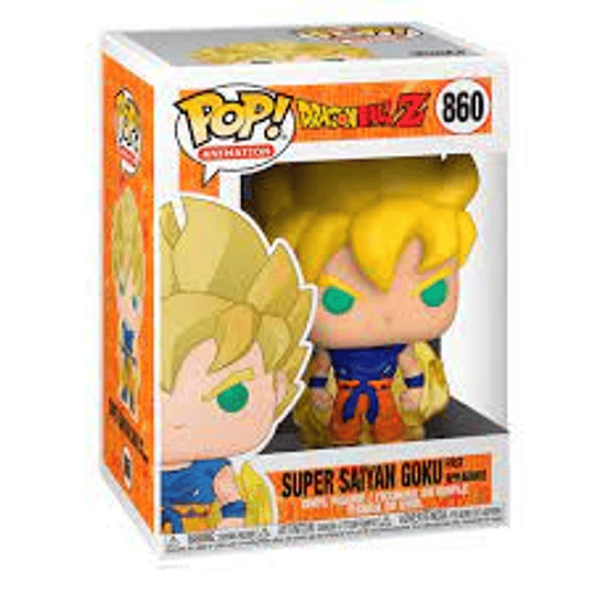 Funko Pop! Dragon Ball Z Super Saiyan Goku First Appearance #860 - Image 2