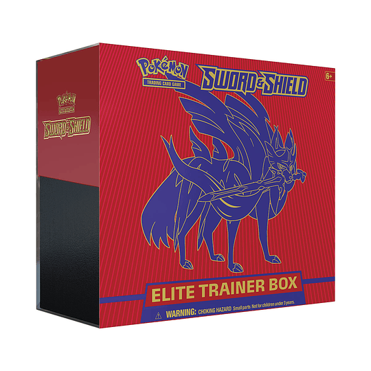 Pokémon Tgc: Elite Trainer Box Sword & Shield -Zacian- Inglés - Image 1