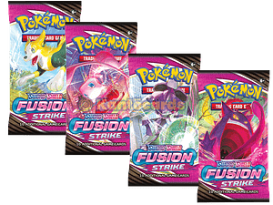 Pokémon TGC: Fusion Strike Booster Inglés ( 1 sobre de 10 cartas)