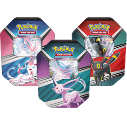 Pokémon TGC: Heroes Tin (3 pack) Español 